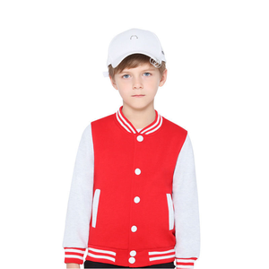 Veste d'université pour enfants avec tissu en coton doux et poignets côtelés pour une tenue décontractée - Product Image 5