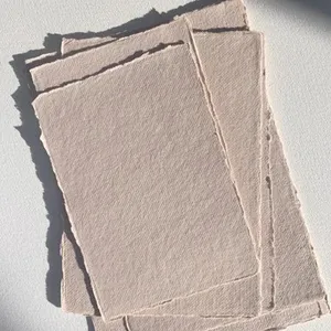 บลัชออน25แพ็กสไตล์นางฟ้าขอบกระดาษผ้าฝ้ายใน Sizes-5x7ต่างๆ "A3 A4 A6 A5สำหรับงานแต่งงานการพิมพ์ออฟเซ็ต - Product Image 1