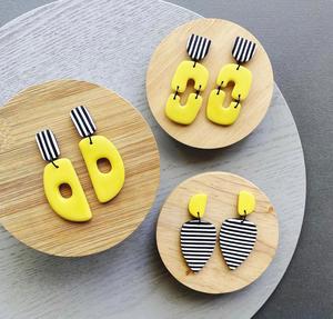 Top Selling Designer Hoop <b>Earrings</b> in <b>Resin</b> Candy Colors for Women From India-Wedding Jewelry Gift - Product Image 1