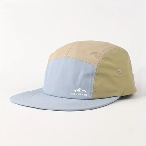 High Quality Versatile Five-Piece Embroidered Baseball Cap Short Brim for Men and <b>Women</b> Custom Logo for Fishing and Sports - Product Image 1