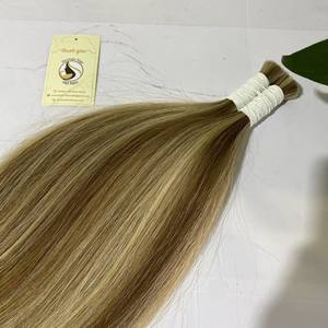 Extensions de cheveux naturels lisses alignées, vierge, couleur Piano, grande qualité, nouveau produit - Product Image 6