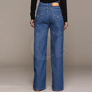 Pantalones Vaqueros de mujer de calidad superior último diseño Diseña tu propio producto pantalones vaqueros de mujer al por mayor - Product Image 3