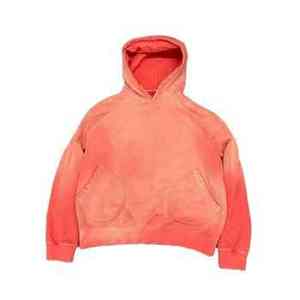 Acid Wash Heavyweight Unisex Pullover Hoodie Winter Print Colores personalizados Logo Street Wear 430gsm - Product Image 2