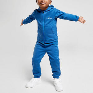 Survêtement de couleur unie personnalisé de haute qualité pour garçons Collection d'hiver vêtements de sport décontractés tenues tendance taux bon marché 2026 - Product Image 1