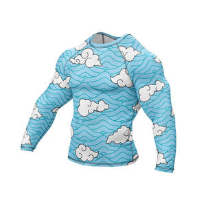 Rashguard à manches longues respirant de haute qualité pour hommes, fabrication sur mesure OEM, fournisseur de performance, 2025 - Product Image 3