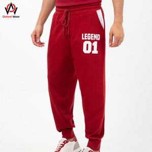 Pantalones de chándal de cintura media de punto Waffle personalizados de alta calidad para hombre, pantalones Cargo deportivos de algodón, pantalones de chándal apilados para pista, deporte informal - Product Image 3