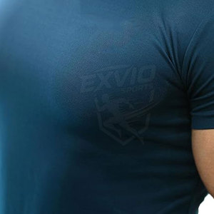 เสื้อยืดออกกำลังกายผู้ชาย ผ้าสแปนเด็กซ์/โพลีเอสเตอร์ ดีไซน์ใหม่ ปี 2026 ระบายอากาศได้ดี - Product Image 6