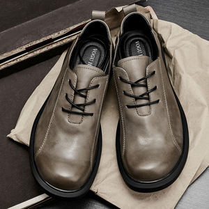 Zapatos Mocasines de Piel de Becerro con Detalles Cosidos a Mano y Soporte para el Arco del Pie, Zapatos de Vestir para Hombre - Product Image 3
