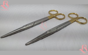 Tijeras de Disección Manuales BISONS al por Mayor, Rectas, de 6.75 Pulgadas, de Acero Inoxidable, Juego de 2 Piezas, Ortopédicas y Médicas - Product Image 4