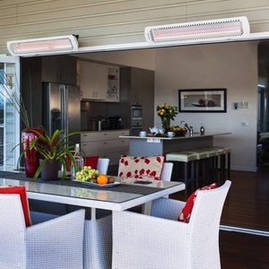 Calentador Eléctrico de Doble Elemento de Acero de Tungsteno Bromic Heating, 130 Pulgadas Cuadradas Soporte de Pared/Techo Inteligente Compatible con Cobertura de [Número] Pies Cuadrados - Product Image 3