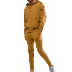 Survêtement pour hommes survêtement à fermeture éclair complète pantalon empilé 2 pièces ensemble survêtement avec poche cargo survêtement de jogging pour hommes - Product Image 1
