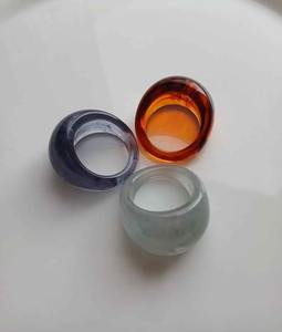 Anillos de Resina Hechos a Mano de Alta Calidad para Fiestas y Playa, Joyería de Moda para Mujer - Product Image 6