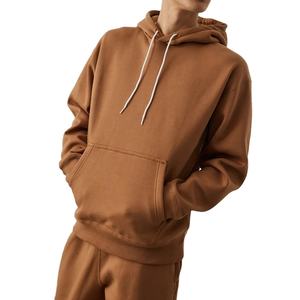 2023 Vente en gros OEM Sweat à capuche baggy à double couture de haute qualité Sweat à capuche personnalisé surdimensionné pour hommes - Product Image 4