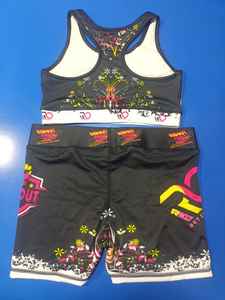 Ensemble de yoga sans couture hautement extensible, tenue de sport respirante, ensemble de vêtements de sport Premium Fitness SoftFlex - Product Image 3