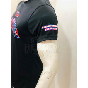 La mejor venta de camisetas para hombres hechas en diseño personalizado, camisetas de Bajo MOQ para hombres, camisetas de secado rápido para hombres de peso ligero - Product Image 4