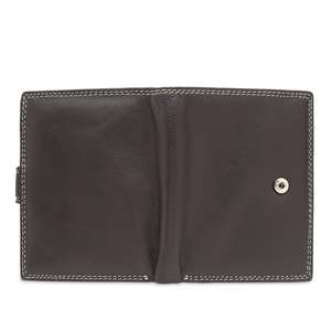 Cartera Simple de estilo Vintage hecha a mano para hombre, billetera de cuero de grano completo Real, billetera de cuero genuino plegable Crazy Horse al por mayor - Product Image 4