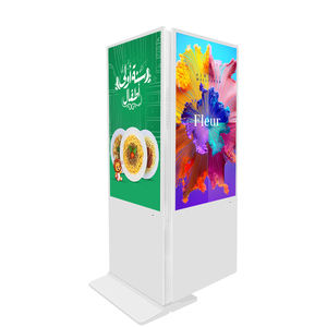 4K inteligente IR PCAP táctil de doble cara WiFi sistema Linux interior señalización digital quiosco tótem publicidad - Product Image 4