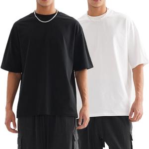 เสื้อผ้าถักน้ำหนักมากสั่งทำขายส่ง ผ้าฝ้าย 100% เป็นมิตรกับสิ่งแวดล้อม แห้งเร็ว คุณภาพสูง แบบเรียบ ล้างสีแบบแอซิดวอช ทรงโอเวอร์ไซส์ สไตล์วินเทจ - Product Image 6