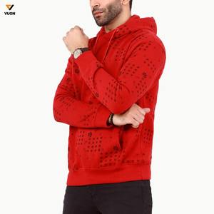 Sudadera de sublimación para hombre de alta calidad, sudaderas con capucha sublimadas de poliéster con estampado 3D personalizado en blanco - Product Image 1