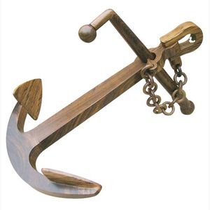 Ancla Náutica de aluminio decorativa para baño que crea un tema elegante del océano y un elegante acento de pared inspirado en la costa - Product Image 5