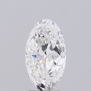Diamant synthétique de laboratoire de 3,31 carats, taille ovale, couleur F, certifié IGI, clarté VS2, certifié Rising Diamond Brand, pour fiançailles personnalisées - Product Image 2