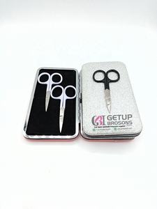 Ciseaux à ongles droits en acier inoxydable à pointe affûtée, vente en gros, option logo personnalisé, plusieurs couleurs disponibles pour usage esthétique - Product Image 2