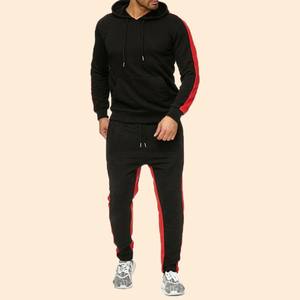 Conjunto de chándal de algodón de peso pesado para hombre, ropa deportiva de alta calidad, Sudadera con capucha, pantalones de chándal con logotipo personalizado de talla grande a la moda para el invierno - Product Image 6