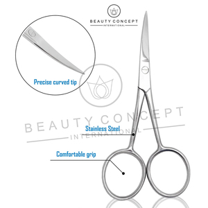 Beauty Concept Ciseaux de manucure en acier inoxydable Ciseaux de pédicure à cuticules droites pour ongles en plastique Sharp Sustainable Stakel - Product Image 4