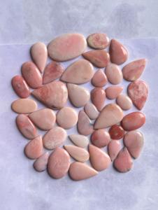 Handmade Natural Pink <b>Opal</b> Cabochon Pink <b>Opal</b> Semi-Precious Loose Gemstone for Jewelry Making Crystal Stone Gemstone Protection - Product Image 3