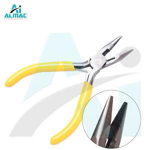 Juego de 9 Alicates de punta de acero al carbono ALMAC con Mango antideslizante para joyería DIY bobinado manual para uso doméstico - Product Image 4