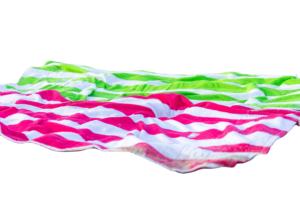 Toalla de baño de rayas de lujo al por mayor personalizada 100% algodón duradero fácil de secar diseño impreso color sólido absorbente para uso doméstico en hoteles - Product Image 3