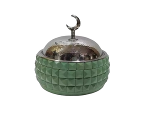 New Look Metal Hotpot Cazuela en la mejor cazuela de lujo hecha a mano de primera calidad Forma redonda con soporte de buffet Utensilios de cocina Uage - Product Image 3