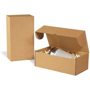 Single-Wall Corrugated <b>Folding</b> <b>Boxes</b> 265x155x91mm 1.4B Brown Quality TRANSPAK-Pack of 50 - Product Image 1