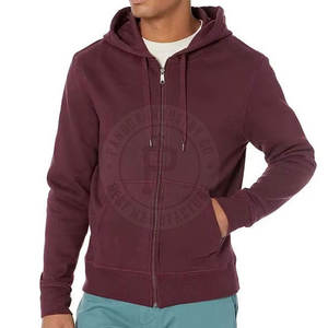 Top vente OEM Service hommes fermeture éclair sweats à capuche prix de gros hommes fermeture éclair sweats à capuche 100% hommes fermeture éclair sweats à capuche - Product Image 1