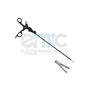 Pince complète laparoscopique monopolaire de meilleure qualité 6 embouts différents pince à saisir la main avec des dents - Product Image 6