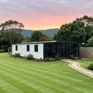 Casa Prefabricada de Lujo con Certificación Europea, Modelo Magic <span class=keywords><strong>La</strong></span> Casa, Cabaña de Doble Ala de 40 Pies, Casa Contenedor Modular Expandible para <span class=keywords><strong>Hotel</strong></span> - Product Image 1