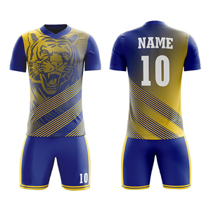 Uniformes de fútbol sublimados personalizados de alta calidad 100% poliéster diseño Premium ropa de fútbol - Product Image 6