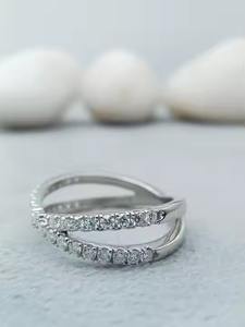 Bague de fiançailles solitaire fantaisie personnalisée en or 18 carats, argent, moissanite, cadeaux de satisfaction du cœur pour anniversaire - Product Image 4