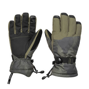 Couleur unie Logo de marque personnalisé en gros pas cher prix 100% Top haute qualité Logo personnalisé imprimé chaud gants de ski personnalisés - Product Image 1