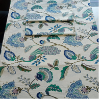 Draps de lit imprimés en coton pur 100% de qualité supérieure |   Ensemble de literie en tissu floral respirant et doux pour une décoration intérieure de luxe