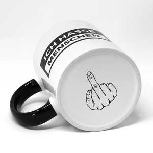 แก้วเซรามิค I Hate People ขนาด 200 มล./400 มล. แบบคลาสสิก ดีไซน์แปลกใหม่ เป็นมิตรกับสิ่งแวดล้อม บรรจุในกล่องเหล็ก พร้อมชุดถ้วยชา เหมาะสำหรับเป็นของขวัญทางธุรกิจ ของแจก - Product Image 4