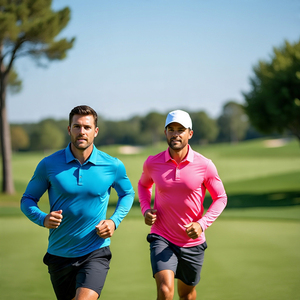 Polo de Golf de verano para hombre, Polo de manga larga para hombre, para correr, ejercicio físico, Polo atlético de secado rápido para hombre - Product Image 2