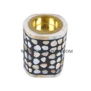 กระถางธูปตกแต่งบนโต๊ะขนาดใหญ่ดีไซน์เนอร์ที่ออกแบบอย่างน่าชื่นชมทำจากแฮนด์เมดทรงกลม - Product Image 2