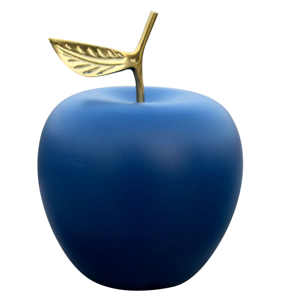 Pomme décorative de dessus de table en aluminium en métal de nouvelle arrivée dans la couleur rouge pour la pomme artificielle décorative de salon - Product Image 3