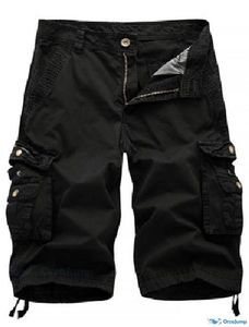 Shorts cargo en coton exclusifs pour hommes, pantalon tissé, bas à cordon, fournisseur du Bangladesh, prix compétitif, qualité OEM, meilleurs choix - Product Image 2