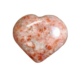 ลูกตุ้มคริสตัลรูปหัวใจแบบซันสโตนทำด้วยมือสำหรับฮวงจุ้ยของขวัญวันฮาโลวีนที่ดีที่สุดสำหรับความรักของตกแต่งบ้านโดยตรงจากอินเดีย - Product Image 5