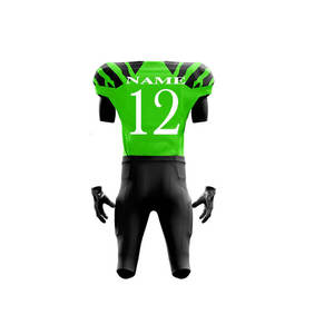 Personalizado al por mayor barato en blanco práctica sublimación fútbol americano ropa deportiva equipos uniforme de fútbol americano - Product Image 5