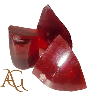 Rubí Cultivado en Laboratorio, CZOCHRALSKI, para Facetado, Grado de Facetado, para Lapidaria, Corte de Gemas, Corindón Sintético en Bruto - Product Image 1