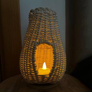 Portavelas de Mimbre Tejido a Mano para Decoración Rústica y Bohemia del Hogar - Product Image 5