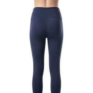 Pantalons de yoga en spandex léger à coutures, nylon extensible, respirant, vêtements de sport pour l'entraînement physique, vente en gros - Product Image 2